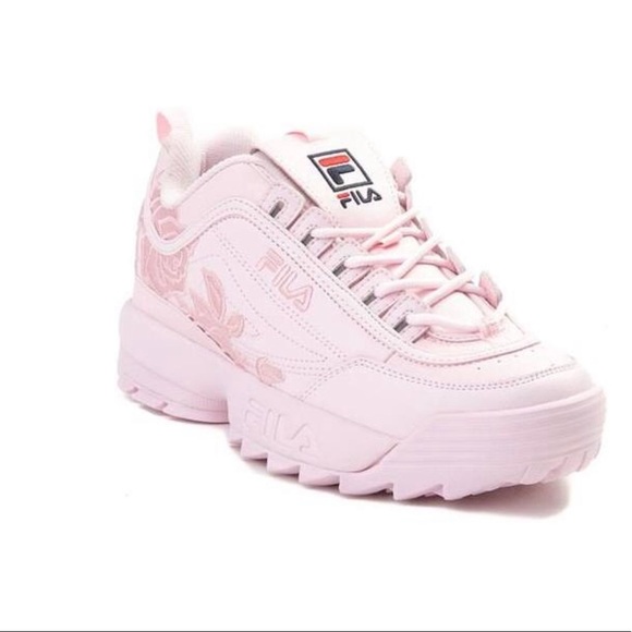 fila disruptor suede rose